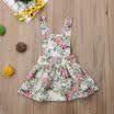 AU Newborn Infant Toddler Baby Girl Floral Tops Dress Pants Clothes Sundress