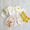 Princess Toddler Baby Girl Floral Ruffle Top Blouse Dress Skirts Outfits Clothes