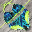 Women Swimwear Bandage Bikini Set Push-up Padded Bra Bathing Suit Swimsuit