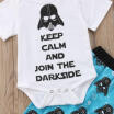 Fashion Newborn Baby Boys Star Wars Cotton Romper Top Pants Outfits Clothes USA