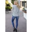 Womens Long Sleeve Pullover Loose Top Ladies Casual T-Shirt Blouse Striped Tops