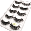 5 Pairs False Eyelashes Long Thick Natural Fake Eye Lashes Set Mink Makeup