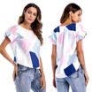 Fashion Women Ladies Summer Loose Short Sleeve Casual Shirt Tops Blouse T Shirts