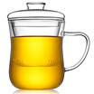 Jingdong Supermarket only into the 440ml heat-resistant glass removable liner cups explosion-proof blossom milk milk fruit juice brewing cup GR440
