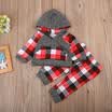 2pcs Baby Boys Casual Cotton Hoodies Tops Long Pant Toddler Clothes Set Outfits