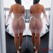 Transparent Lace Kimono Dress Gown Intimate Sleepwear Robe Sexy Women Lingerie