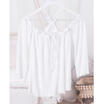 Hot UK Womens Ladies V Neck Off Shoulder Long Sleeve Loose T Shirt Blouse Tops