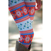 Christmas Women Stretchy Print Leggings Skinny Leggings Slim Pencil Pant Trouse