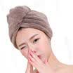 Turban Twist Dry Shower Microfiber Hair Wrap Towel Drying Bath Spa Head Cap HatR
