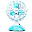 Deli 3685 fashion USB desktop fan small fan fan student dormitory fan two-speed wind speed Taiwan folder dual-use blue