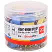 Deli 8556 15mm color long tail clip long tail folder 60 tube