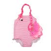 Kids Girls Embroidery Flamingo Swimsuit One Pieces Swimming Costume Bathing Suit