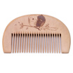 Wooden Hair Comb Mans Beard Comb Anti-static Male Mini Facial Hair Beard Comb Wood Massage Comb