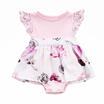 Floral Lace Toddler Kids Girl Newborn Baby Sisters Dress RomperSundress Clothes