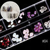 Nail Art Glass 3D Glitter Chic Crystal Rhinestone Tips Decor Diamond Ornaments L