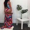 donne spiaggia vestito Boho Hippie prendisole Kaftan Costume da bagno bikini