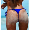 UK Brazilian Women Bikini Bottom Ladies V Thong G-String Beach Swimsuit Swimwear