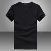 Mens Slim Fit Short Sleeve V Neck T-shirt Muscle Tee Shirts Casual Top Blouse US