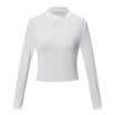 Ladies Women High Turtle Neck Long Sleeve Bodysuit Knit Casual Leotard Top Jump