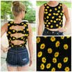 UK Womens Plain Sleeveless Blouse Ladies Stretch Strappy Camisole Vest Tank Tops