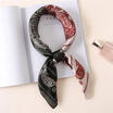 UK Womens Square Satin Silk Scarf Scarves Bandanas Head Wrap Shawl 7070cm