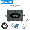 Lintratek 2G3G4G Signal Booster LTE 1900MHz LCD Display 3G Amplifier 1900 Mhz Cell Phone Signal Repeater 3G Yagi Antenna Kit