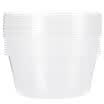 Jingdong supermarket Ogilvy & Mather clean one-time crisper round circular belt cover box 750 ml 10 set 7006