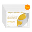 LANBENA 10 Pair 20PCS Eye Gel Pads 24K Gold Collagen Eye Mask Under Eye Pads For Eyes Care Moisturizing & Removing Dark Circles