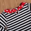 Newborn Baby Girls Kids Xmas Deer Long Sleeve T-shirtLenggings Outfit Clothing