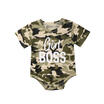 US Kids Baby Boys Girls Camo Bodysuit Romper T-shirt Tops Matching ClothesHZ