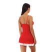 Women Ladies Sexy Red Lingerie Sleepwear Babydoll G-string Underwear Night Dress