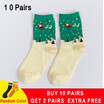 2018 New Design Christmas Santa Claus Socks Women Cotton Short Elk Winter Socks Cartoon Deer Snow Man Cute Socks New Year Gift