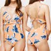 US Womens One-Piece Swimsuit Bandage Bikini Push-up Padded Bra Bathing Swimwear