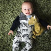 Dinosaur Romper Newborn Infant Baby Boy Girl Bodysuit Jumpsuit Cotton Outfits US