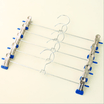 US Quality Stainless Steel Clip Stand Hanger Kid Clothes Dress Shirt PantsNew