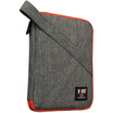 BUBM DIP Data Line Pack Carrying Case U Disk Pack Wire Storage Bag Headphone Bag Mobile Power Pack Digital Accessory Bag Gray Mini