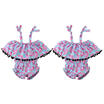 US Newborn Baby Kid Girl Tassel Jumpsuit Romper Bodysuit Clothes Outfits Sunsuit