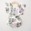 Newborn Infant Baby Girl Floral Romper Jumpsuit Sunsuit Summer Clothes One Piece
