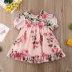 Canis Cute Kids Baby Girls Floral Party Pageant Tulle Formal Tutu Dress Sundress