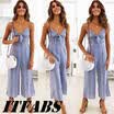 ITFABS Womens Clubwear Playsuit Bodysuit Party Jumpsuit Romper Long Trousers US