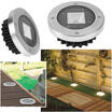 LED Buried Solar Power Light Under Ground Lamp Outdoor Path Way Garden Decking