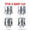 3x SMOK TFV8 X-Baby Coils For V8 X Baby Tank M2Q2X4T6 Replacement Coil