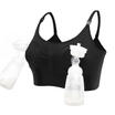 UK Women Hands Free Breast Feeding Pumping Breastpump Maternity Nursing Bra