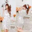 Women Nightdress Pajamas Silk Robe Nightgown Lingerie Sling Lingerie Sleepwear