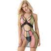 Sexy Womens Lingerie Dress Underwear Babydoll Sleepwear Nightwear Dress Fishnet