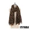 Women Oversized Warm Winter Wool Blend Scarf Soft Long Scarves Wrap Shawl