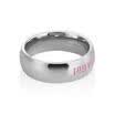 1PC Ring Stainless Steel Rings for Women Men Lovers Promise Ring Jewelry Gifts