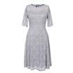 Summer New Style Lace Sheer Summer Sexy Party Half Sleeve Women A-Line Dress