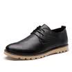 Conlong leather men&39s lace casual shoes black 243114576 42 yards