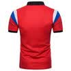 Men Stylish Casual V Neck T-Shirts Slim Fit Short Sleeve POLO Shirt Clothes Top
